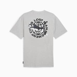 Playera Hombre PUMA x LMC, Light Gray Heather, extralarge
