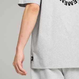 PUMA x LMC Cat Tee Men, Light Gray Heather, extralarge