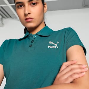 CLASSICS Women's Slim Fit Polo, Cold Green, extralarge-IND