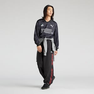 メンズ スケートボード PUMAS ウーブンパンツ, PUMA Black, extralarge-JPN