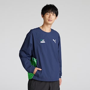 メンズ スケートボード PUMAS ウーブン シャツ, Club Navy, extralarge-JPN