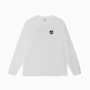 メンズ スケートボード PUMAS 長袖 Tシャツ 2, PUMA White, extralarge-JPN