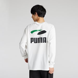 メンズ スケートボード PUMAS 長袖 Tシャツ 2, PUMA White, extralarge-JPN
