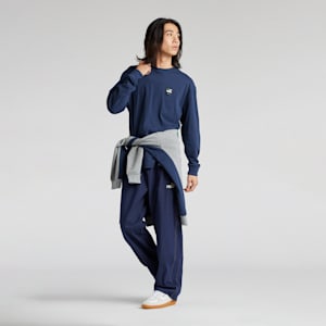 メンズ スケートボード PUMAS 長袖 Tシャツ 2, Club Navy, extralarge-JPN