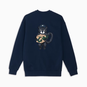 メンズ スケートボード PUMAS クルースウェット, Club Navy, extralarge-JPN