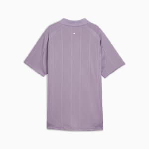 Playera con cuello camisero YONA para mujer, Pale Plum, extralarge