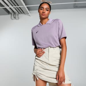 YONA Women's Relaxed Fit Jersey, Pale Plum, extralarge-IND