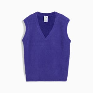 YONA Women's Vest, Lapis Lazuli, extralarge