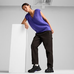 YONA Women's Vest, Lapis Lazuli, extralarge