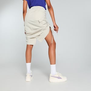 YONA Women's Relaxed Fit Cargo Skirt, Desert Dust, extralarge-IND