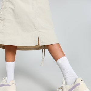 YONA Women's Relaxed Fit Cargo Skirt, Desert Dust, extralarge-IND