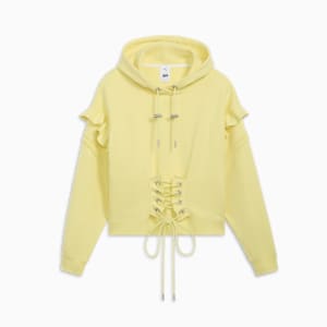 PUMA x COLLINA STRADA Women's Hoodie, Yellow Pear, extralarge