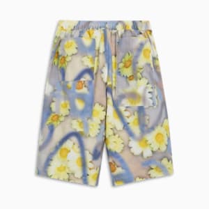 Short PUMA x COLLINA STRADA Femme, Yellow Pear-AOP, extralarge