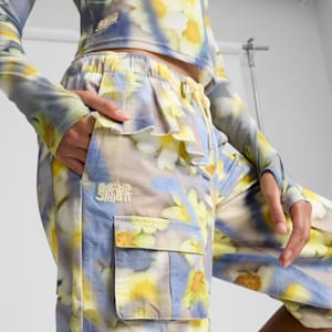 Short PUMA x COLLINA STRADA Femme, Yellow Pear-AOP, extralarge
