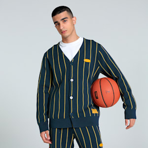 Hoops x Polar Express Men's Basketball Sweater, Club Navy, extralarge-IND