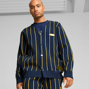 Sudadera PUMA HOOPS x POLAR EXPRESS para hombre, Club Navy, extralarge