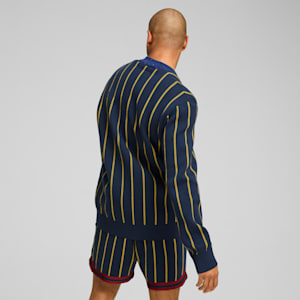 Sudadera PUMA HOOPS x POLAR EXPRESS para hombre, Club Navy, extralarge
