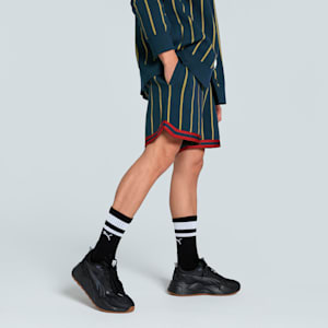 Hoops x Polar Express Men's Relaxed Fit Basketball Shorts, Club Navy, extralarge-IND