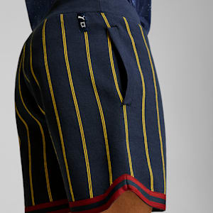 Shorts PUMA HOOPS x POLAR EXPRESS para hombre, Club Navy, extralarge