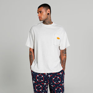 Hoops x Polar Express Men's Oversized Basketball Tee, PUMA White, extralarge-IND