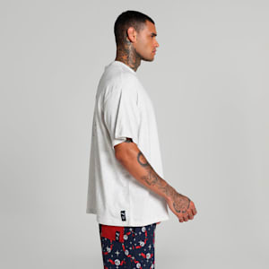 Hoops x Polar Express Men's Oversized Basketball Tee, PUMA White, extralarge-IND