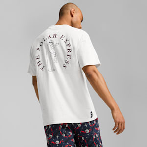 PUMA x POLAR EXPRESS Men's Tee, PUMA White, extralarge
