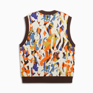 We Are Legends Renaissance Men's Vest, Dark Chocolate, extralarge