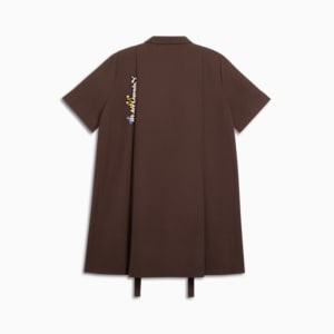 Vestido camisero We Are Legends Renaissance para mujer, Dark Chocolate, extralarge