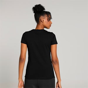 Classics Logo Women's T-shirt, Puma Black, extralarge-IND