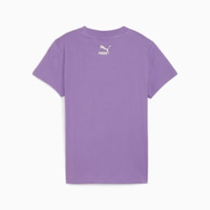TEAM FOR THE FANBASE Women's Graphic T-shirt, Ultraviolet, extralarge-IND