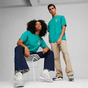 DOWNTOWN RE:COLLECTION Relaxed Fit T-shirt, Sparkling Green, extralarge-IND