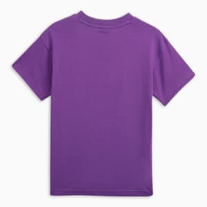 BASKETBALL Dylan Boy's Relaxed Fit T-shirt, Ultra Violet, extralarge-IND