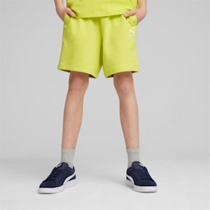 CLASSICS Relaxed Fit Youth Shorts, Lime Sheen, extralarge-IND