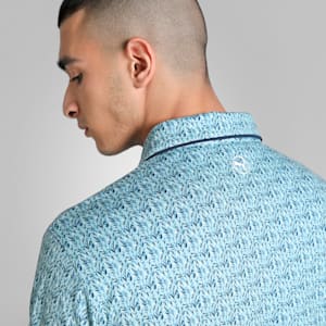 Cloudspun Branch Men's Golf Polo, Modern Mint-Deep Navy, extralarge-IND