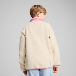 キッズ ハイブリッド シェルパジャケット 120-160cm, Alpine Snow, extralarge-JPN