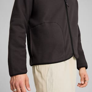 メンズ CLASSICS フリース カーディガン, PUMA Black, extralarge-JPN