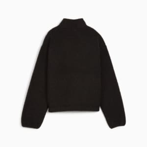 ウィメンズ CLASSICS ウィンターライズ ハーフジップ クルースウェット, PUMA Black, extralarge-JPN