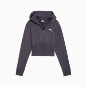 ウィメンズ デア トゥ クロップド フーディー, Galactic Gray, extralarge-JPN