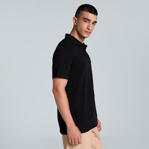 CLASSICS Jacquard Men's Polo, PUMA Black, extralarge-IND