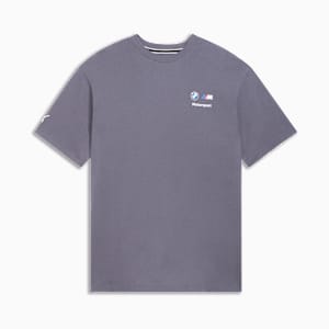 T-shirt à logo empilé BMW M Motorsport Homme, Galactic Gray, extralarge