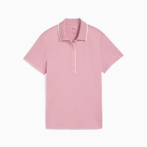 CLOUDSPUN Bridges Short Sleeve Golf Polo Women, Poised Pink, extralarge-GBR