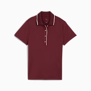 CLOUDSPUN Bridges Short Sleeve Golf Polo Women, Ruby Shimmer, extralarge-GBR