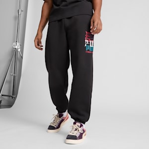 CLASSICS PLAY LOUD Men's Sweatpants, PUMA Black, extralarge