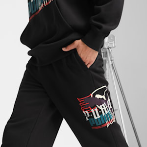 CLASSICS PLAY LOUD Men's Sweatpants, PUMA Black, extralarge