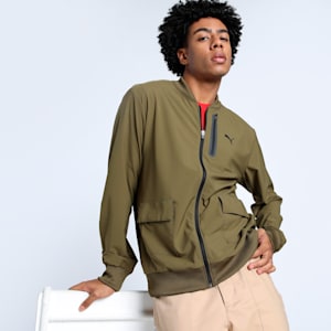 UTILITY Men's Bomber Jacket, Wild Willow, extralarge-IND