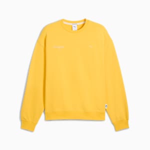 Sudadera estampado MMQ para hombre, Sunny Yellow, extralarge