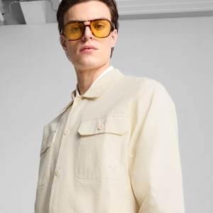 MMQ Ripstop Men's Relaxed Fit Overshirt, Pristine, extralarge-IND