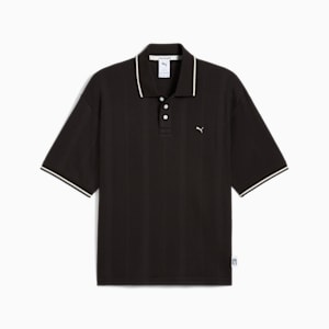 Polo para hombre MMQ, PUMA Black, extralarge