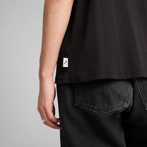 Polo para hombre MMQ, PUMA Black, extralarge