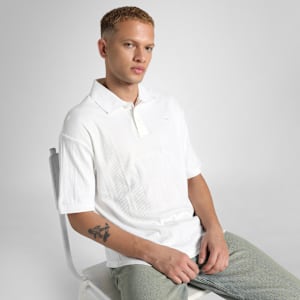 MMQ Men's Polo, PUMA White, extralarge-IND
